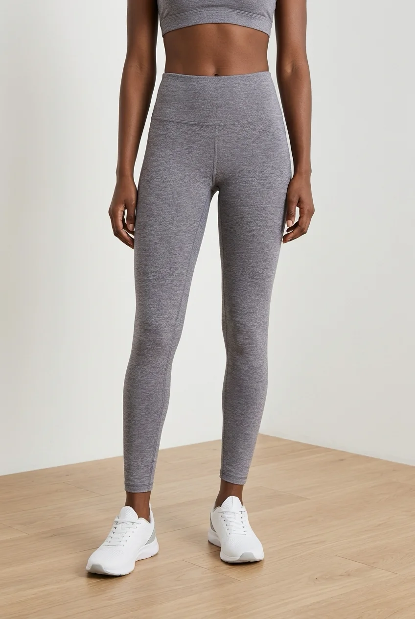 Lululemon Align High-Rise Heathered Cocoa Mauve Leggings — Size 4