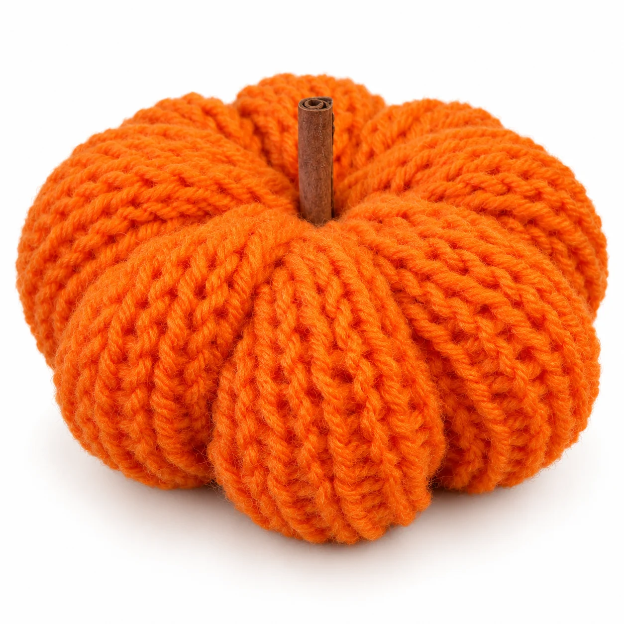 Handmade Chunky Knit Pumpkin – Cozy Fall Decor