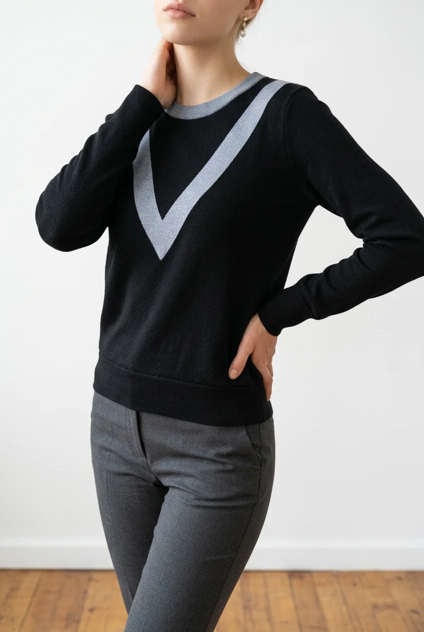 J.Crew Varsity Color Block Sweater sz XXS