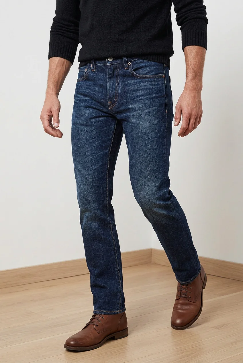 J.Crew 484 Slim-Fit Men's Jeans | 28 x 32 | Dark Blue Denim