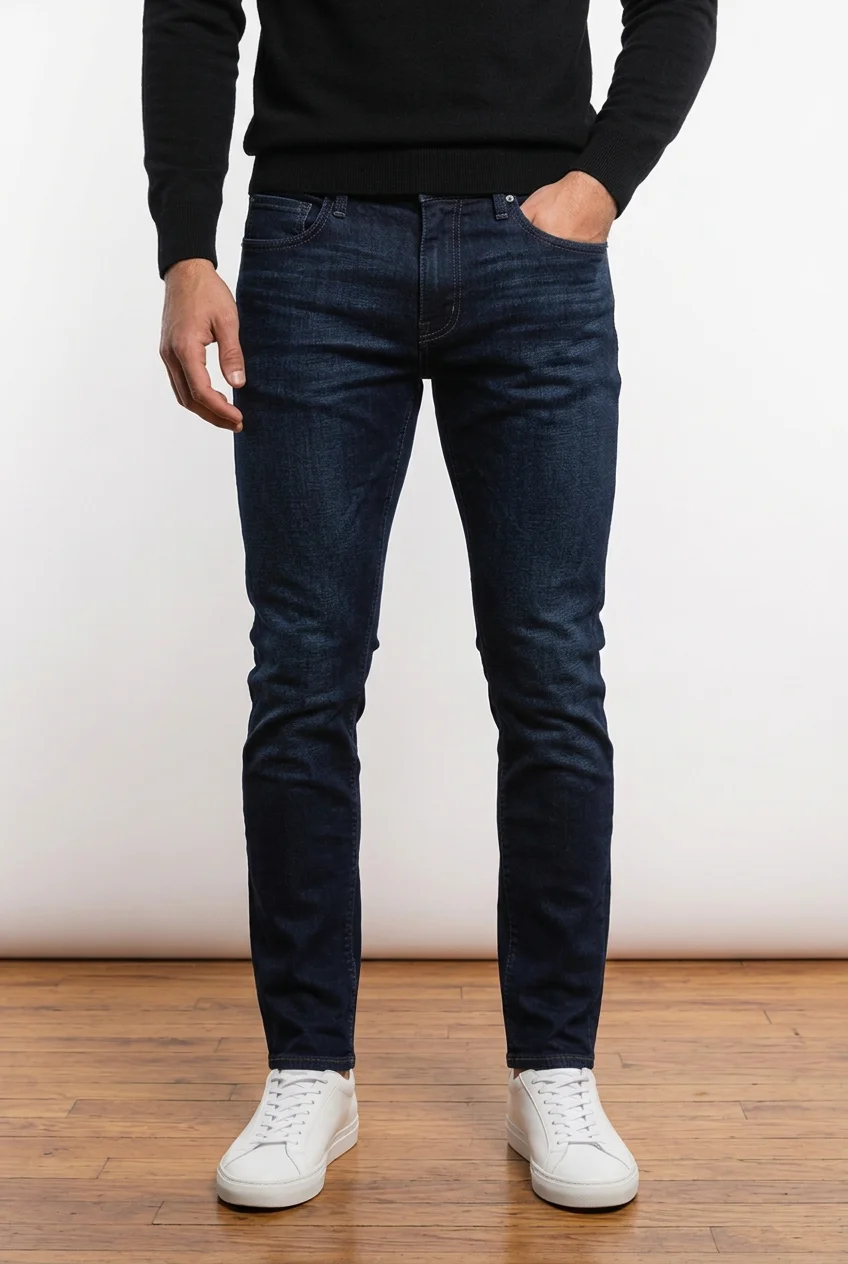 Paige Men's Dark Wash Slim Jeans