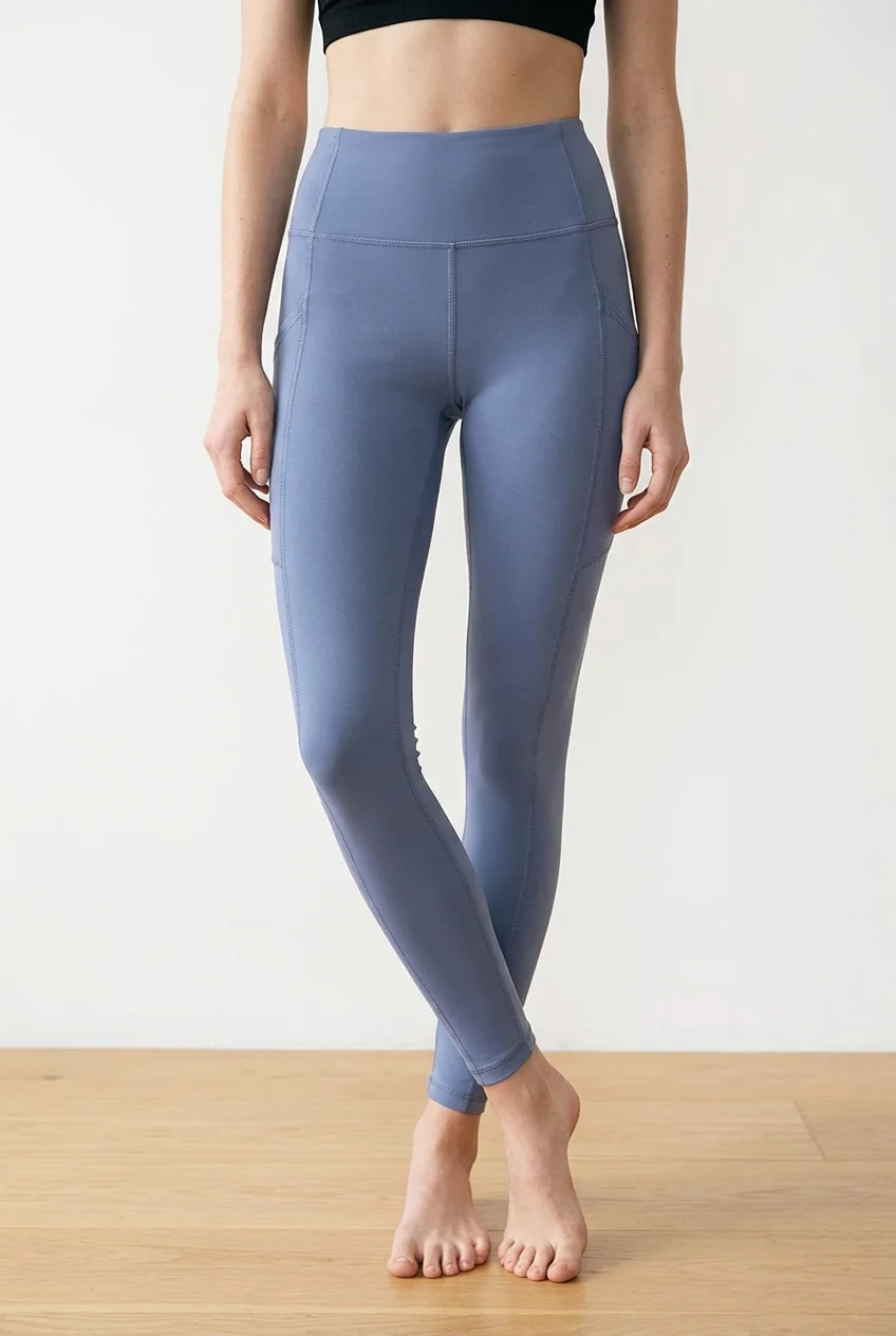 Lululemon Invigorate High-Rise with Pockets - Blue Gray